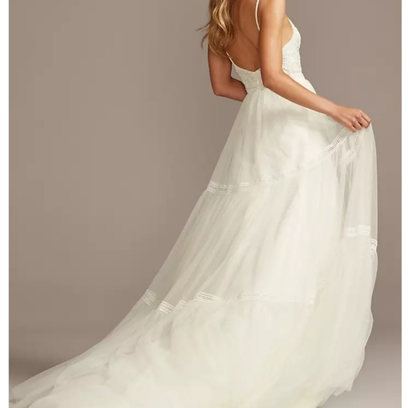 Melissa Sweet Wedding Dress Size 8 - Picture 2 of 14